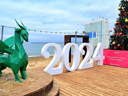 Празднование Нового 2024 года в Анапе